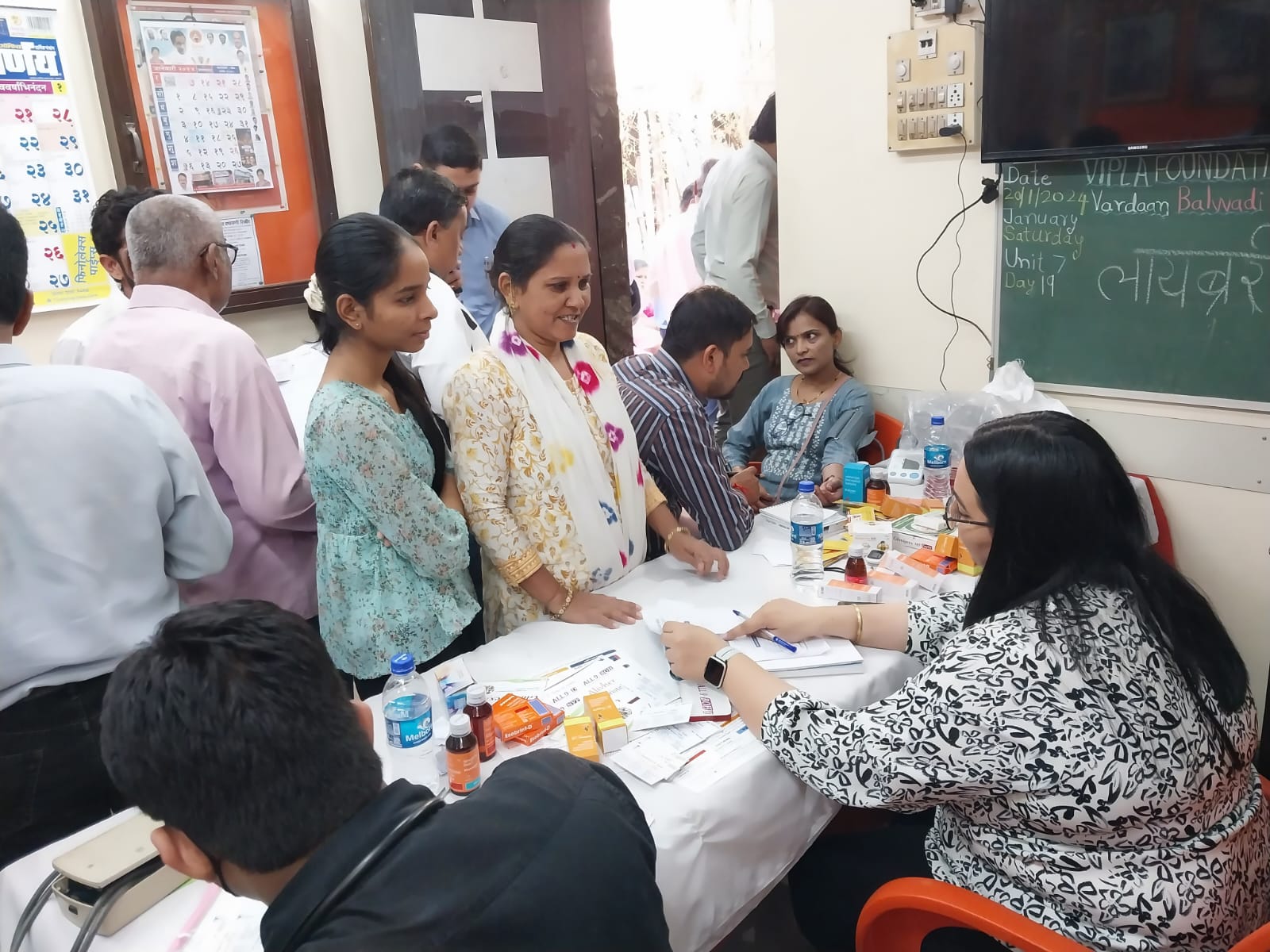 Health Camp - Blood Testing
